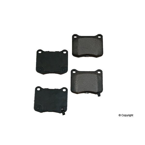 Op Parts Brake Pad Set, D81366Osm D81366OSM